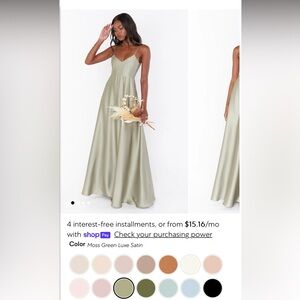 Show me your mumu faith maxi bridesmaids dress